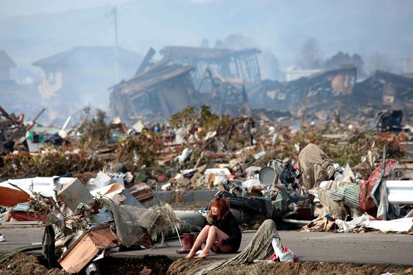La costa de Sendai despues del Tsunami segun el National Geographic 2011. ¿Le ponemos precio a esto?