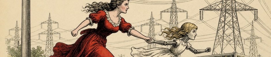 Ahora la Reina persigue lo que ya no alcanza. Y Alicia, corriendo, se ha vuelto máquina.